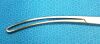 JARIT 505-245 Teale Vulsellum Forceps, 3 X 4 Teeth, Curved
