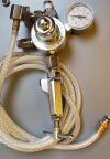 VIASYS VMAX xxx Regulator with air  line Plethysmograph