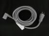 GE 405535-006 Power Supply Cord- Right Angle Hospital Grade 10ft 125V 17966 EKG