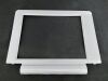 GE 2017316-001 Bezel, LCD Frame, grey, outer, plastic EKG