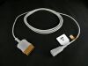 GE 2021701-001 CABLE ASSY SINGLE TEMP 400 DISP 3.6m/12ft Bedside Monitor