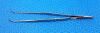 STORZ E1408 Dressing Forceps, Curved, with Delicate Serrations