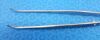 STORZ E1408 Dressing Forceps, Curved, with Delicate Serrations