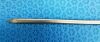 RUGGLES R-8861 Ring Handled Micro Scissors, Blunt, Curved Right