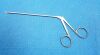 RUGGLES R-8862 Ring Handled Micro Scissors, Blunt, Curved Left