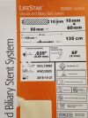 BARD VIUL10060  LifeStar Vascular And Biliary Stent System 10MMx60MM (135CM) 6F (2 MM) .035" (0.89 MM) (X)