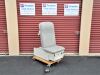 RITTER Midmark Power Exam Table 222 with New Graphite Upholstery Exam Chair