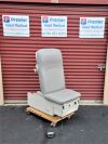 RITTER Midmark Power Exam Table 222 with New Graphite Upholstery Exam Chair