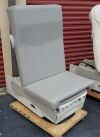 RITTER Midmark Power Exam Table 222 with New Graphite Upholstery Exam Chair