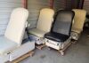 RITTER Midmark Power Exam Table 222 with New Graphite Upholstery Exam Chair