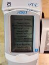 ABBOTT Vetscan I-STAT 1 Handheld Blood Analyzer Package with Accessories and updated clew Blood Analyzer