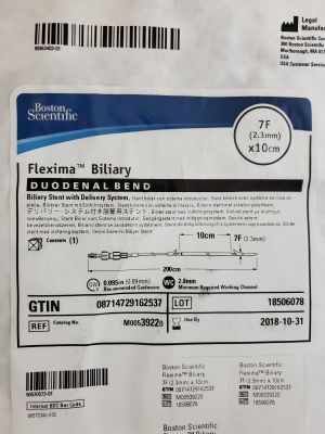 BOSTON SCIENTIFIC 3922 Flexima Biliary Stent