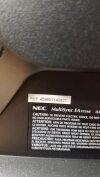 PHILIPS 459801140821 NEC Multisync EA 193Mi Monitor CT Scanner