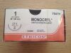 ETHICON Y947H Monocryl Undyed Monofilament, 36in (36/Box)