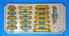 SYNTHES 304.884L Titanium Anterior Thoracolumbar Locking Plates & S