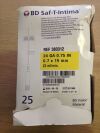 BD 383312 Safety System With Removable PRN, 0.7 x 19mm
