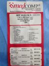 MEDCOMP MCDLTSL15 Silcone Double Lumen Catheter Tray, 11.5F x 15cm (X)