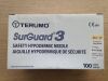 TERUMO SG3-2038 SurGuard 3 Safety Hypodermic Needle, 20G x 1 1/2" (X)