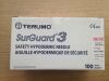 TERUMO SG3-1838 SurGuard 3 Safety Hypodermic Needle, 18G x 1 1/2 (100/Box) (X)