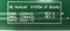 GE 2364431  2364432  2002-12  200212 I/F BOARD Rad/Fluoro Room