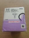 ETHICON J405G Vicryl, Violet Braided Suture, 8-0 (12/Box) (x)