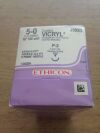 ETHICON J503G Vicryl, Undyed Braided Suture, 5-0 (12/Box) (x)