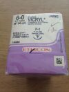 ETHICON J489G Vicryl Undyed Braided Suture, 6-0 (12/Box)(X)