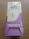 ETHICON J415H Vicryl* Coated Polyglactin 910 Suture Undyed Braided Suture, 27in (36/Box) (x)
