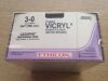 ETHICON J885G Vicryl, Undyed Braided Ligature, 3-0 (12/Box) (x)