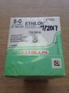 ETHICON 1714G Black Monofilament Nylon Suture, 12" (1 Dozen) (X)