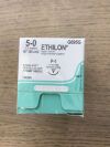 ETHICON G695G Ethilon Monofilament Nylon Suture 5-0 (1.0metric) 18in. (12/Box) (X)