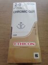 ETHICON G123H Chromic Gut, Absorbable Surgical Suture,  2-0  27in (36/Box) (x)