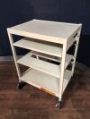 BRETFORD 4 Shelf Metal Utility Cart: