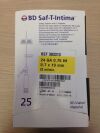 BD 383313 Safety System With Y-Adapter, 24Ga x 0.75in (25/Box)