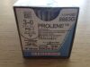 ETHICON 8663G Blue Monofilament Non-Absorbable Suture, 18in (12/Box)