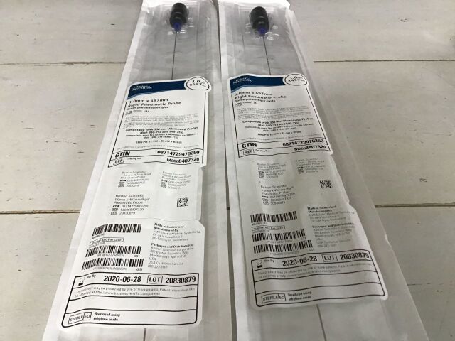 BOSTON SCIENTIFIC 840-732 Rigid Pneumatic Probe, 2 Pieces Exp 06/2020 C1320