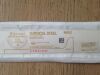 ETHICON M652 Surgical Steel Monofilament 18in MS/4 Non-Absorbable (X)