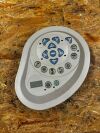 GE 5139590-1 Left CT Control Panel Mist Gray Bezel with Green LEDs CT Scanner