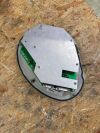 GE 5139590-1 Left CT Control Panel Mist Gray Bezel with Green LEDs CT Scanner