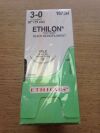 ETHICON 1673H Black Monofilament Nylon Suture, 30" (3 Dozen)