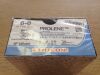 ETHICON 8806H Blue Monofilament Non-Absorbable Suture, 18"