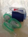 SUNMED BT5026 Breathtech Adult Bag With 3 Masks And Inflatable O2 Bag Reservoir, 1500mL