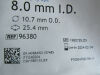 COVIDIEN Box of 10 Shiley Ref: 96380 Nasal Rae Tracheal Tube w/ TaperGuard Cuff Murphy Eye 8mm I.D. 10.7mm O.D. Exp. 02/2024