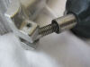 CHICK ZIMMER I.V. Post 7 inch Bar Clamp Orthopedics Traction I.V. IV Post w/ Clamp Bar Holder 7" Gray Knob