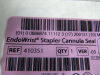 INTUITIVE Si Cannula Stapler Seal Surgical Da Vinci Si 410351 Endowrist Stapler Cannula Seal  Exp. 01/2020