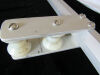 CHICK ZIMMER Overhead 48" w/ 2 Bar Holder Clamps Orthopedics Traction Overhead Bar w/ Bar Holder Clamp Pulley 48"