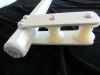 CHICK ZIMMER Overhead 48" w/ 2 Bar Holder Clamps Orthopedics Traction Overhead Bar w/ Bar Holder Clamp Pulley 48"