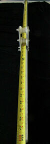CHICK ZIMMER Overhead 48" w/ 2 Bar Holder Clamps Orthopedics Traction Overhead Bar w/ Bar Holder Clamp Pulley 48"