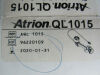 ATRION QL1015 Ref: AQL 1015 Disposable Inflation Device Exp. 01/2020