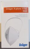 DRAGER -MEDICAL X-plore 1750 N95 Particulate Respirator Mask Box of 20 N95 Mask